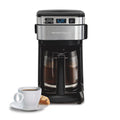 12-Cup Programmable Coffee Maker — Front-Fill, Pause & Serve